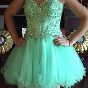 Beautiful green formal dress